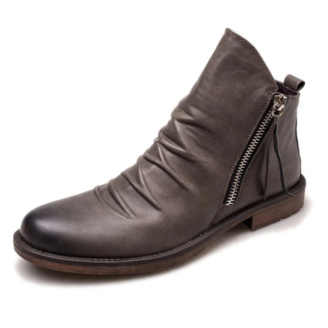 Logan Side Zip Ankle Boots
