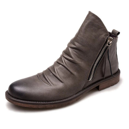 Logan Side Zip Ankle Boots