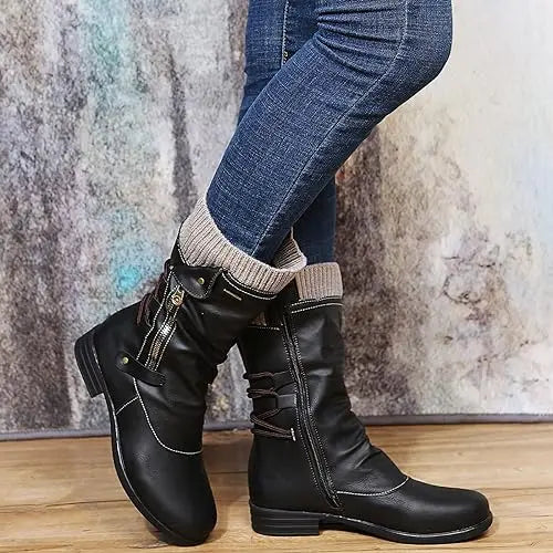 Long Woolen Boots for Women – Cozy & Stylish for Winter