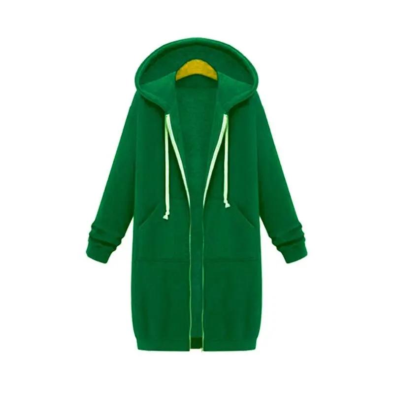 Longline Zip Hoodie for Women – Cozy & Versatile Layering Piece