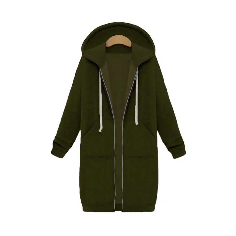 Longline Zip Hoodie for Women – Cozy & Versatile Layering Piece