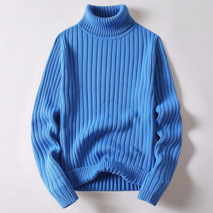 Merino Wool Turtleneck Sweater For Men All Day Warmth Soft Premium Knit Comfort Versatile Wardrobe Essential