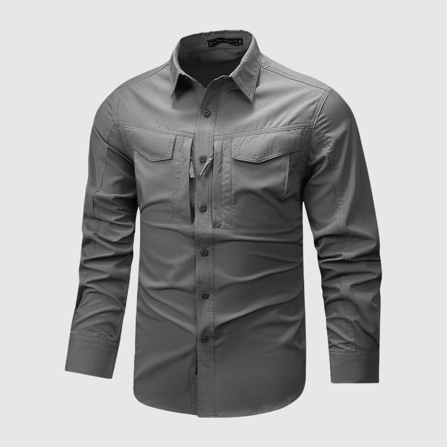 Lorenzo Vitali Range Pro Shirt for Men Outdoor Adventure Ready with Multi Pocket Design