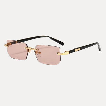 Rimless Square Sunglasses