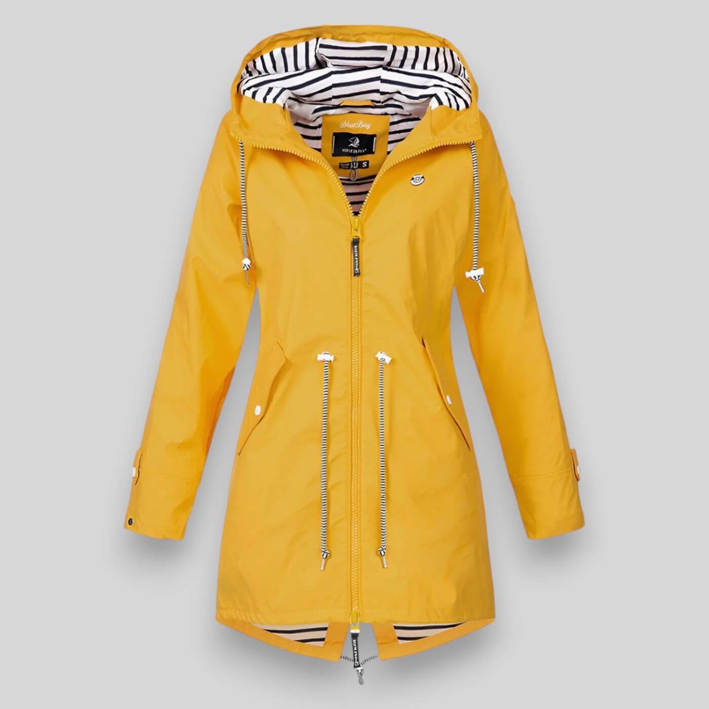 Women's Waterproof Jacket with Sleek Design and Functional Features