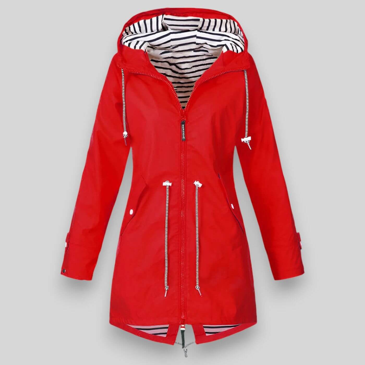 Women's Waterproof Jacket with Lightweight Design and Adjustable Hood