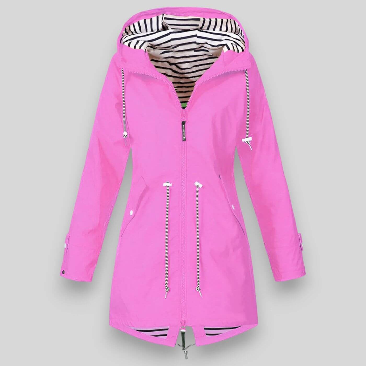 Women's Waterproof Jacket with Sleek Design and Functional Features