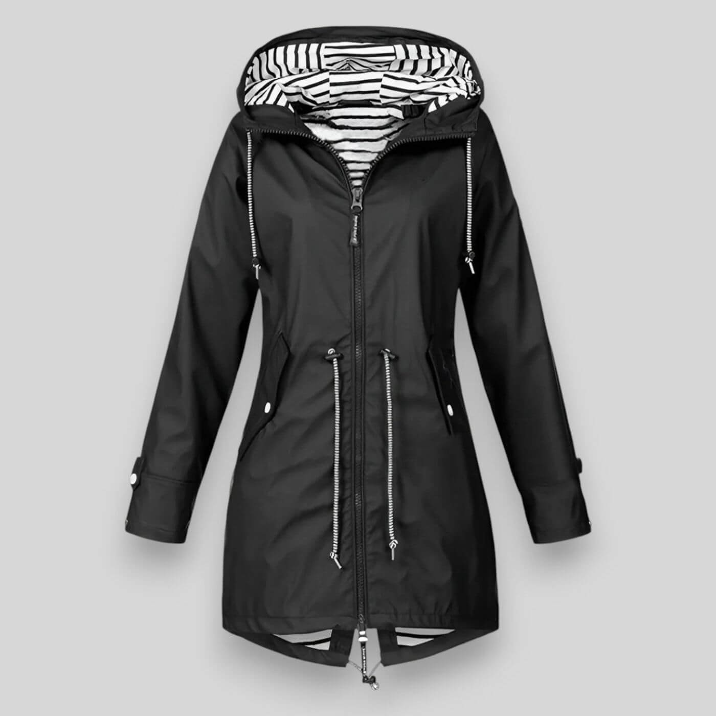 Women's Waterproof Jacket with Sleek Design and Functional Features