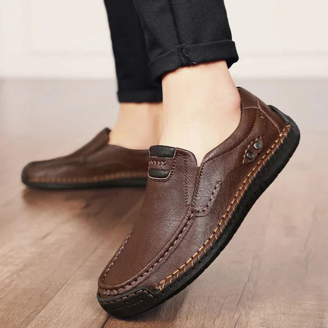 Luca Classic Leather Loafers
