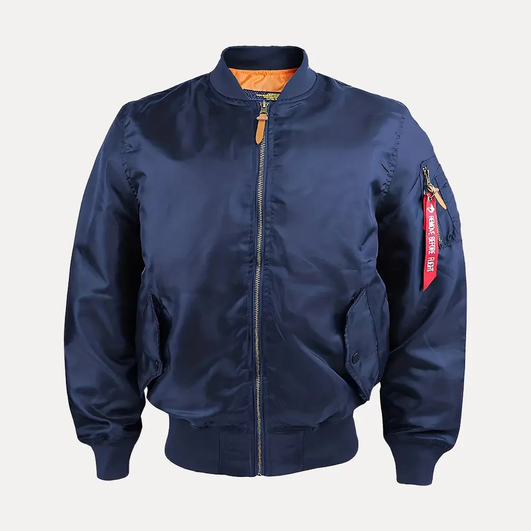 Lucas Water-Resistant Varsity Jacket