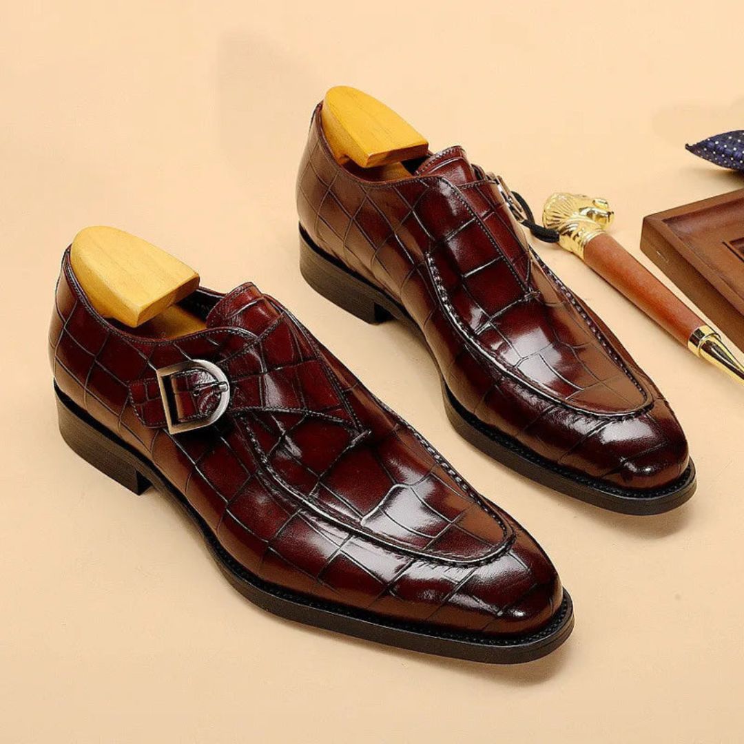 Lucien Regal Monk Strap Shoes