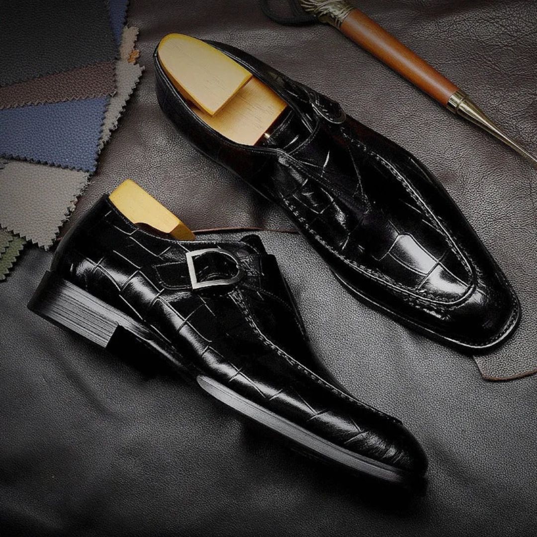 Lucien Regal Monk Strap Shoes