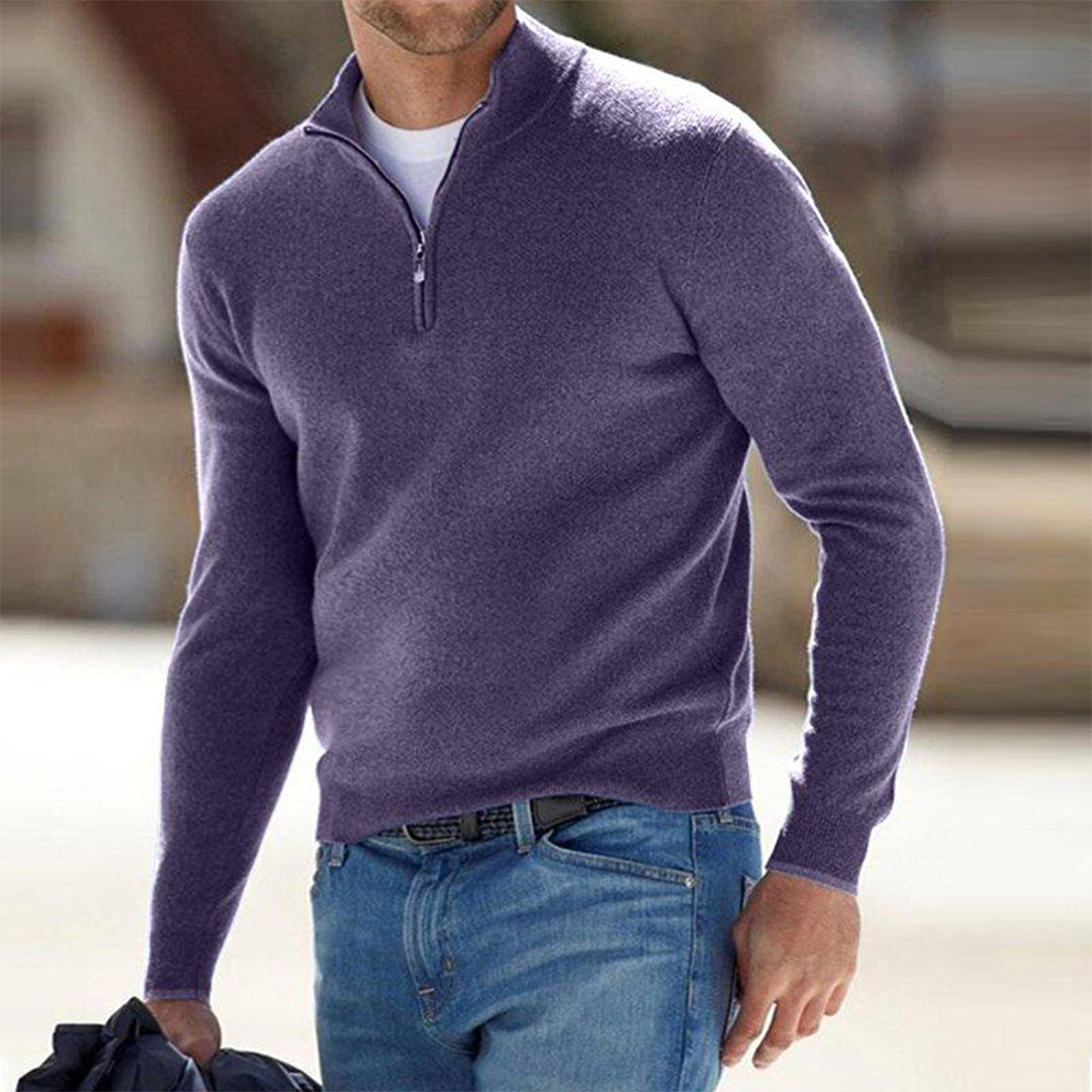 Loek Half-Zip Fleece Pullover For Men Ultimate Comfort And Everyday Versatility Warmth