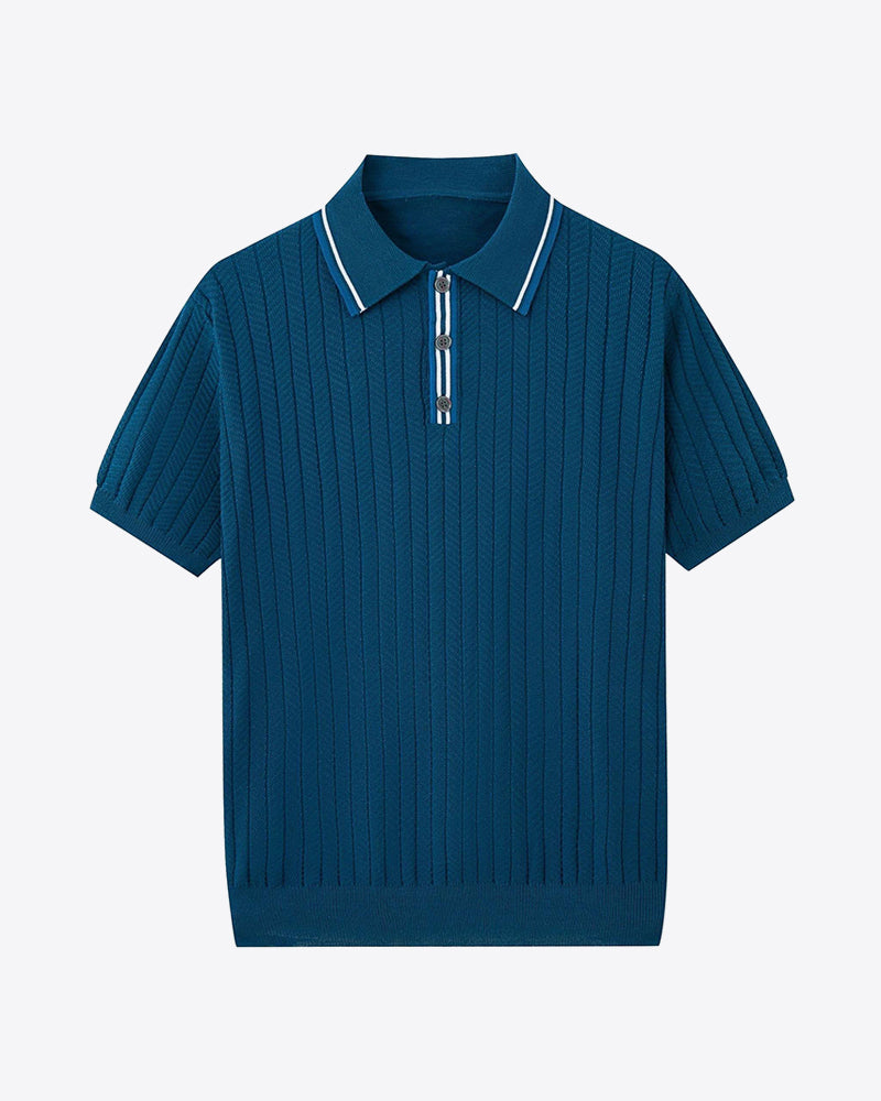 TrendAura | Refined Elegant Knitted Polo