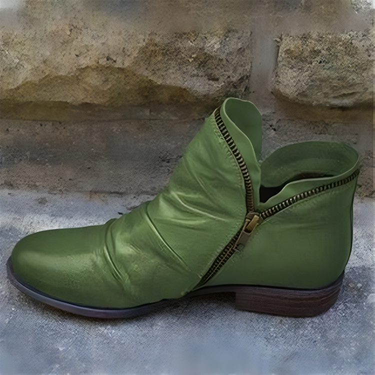 Carice - Premium Leather Ankle Boots
