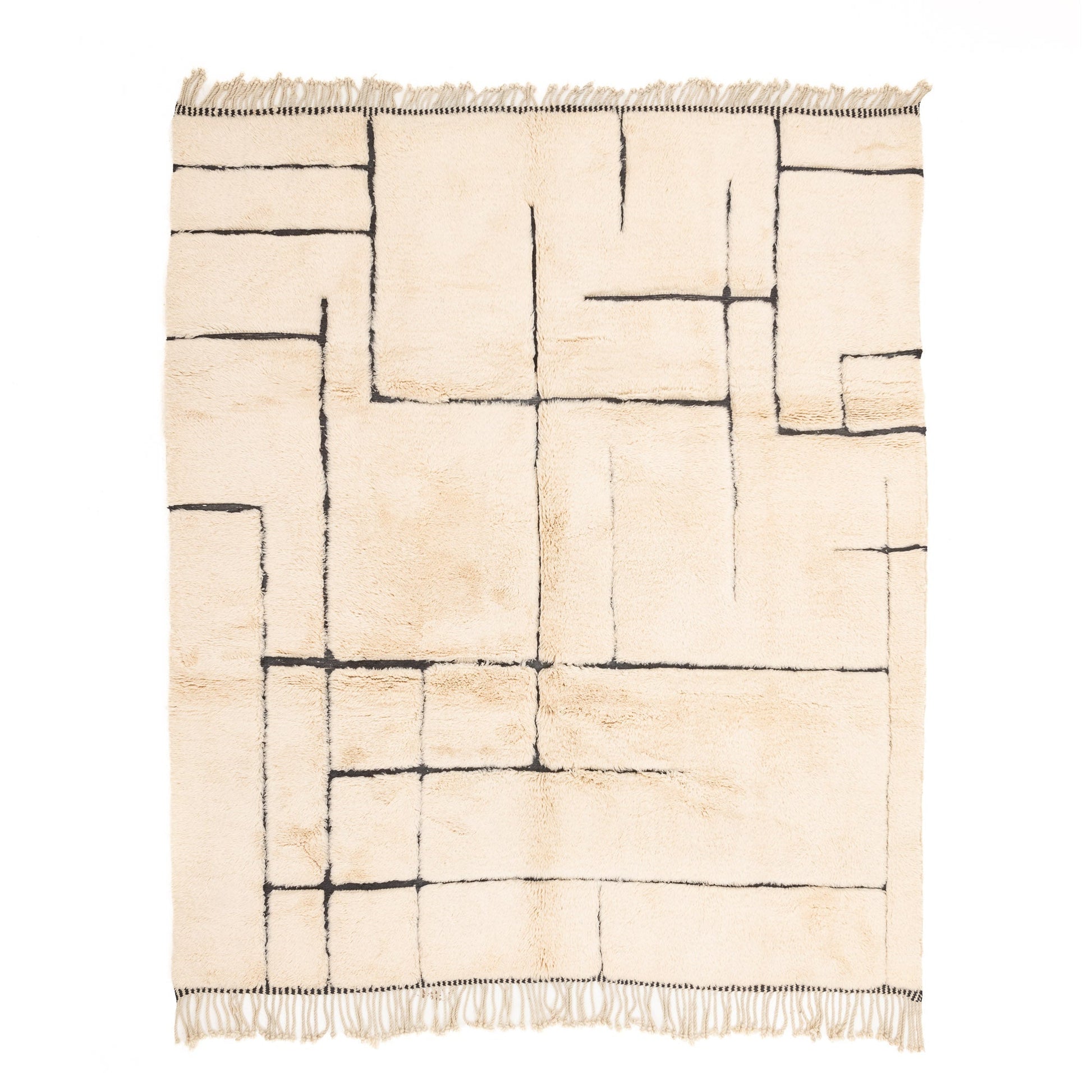 Mystery Path - Luxury Shag Moroccan Rug - TrendAura