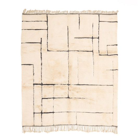 Mystery Path - Luxury Shag Moroccan Rug - TrendAura