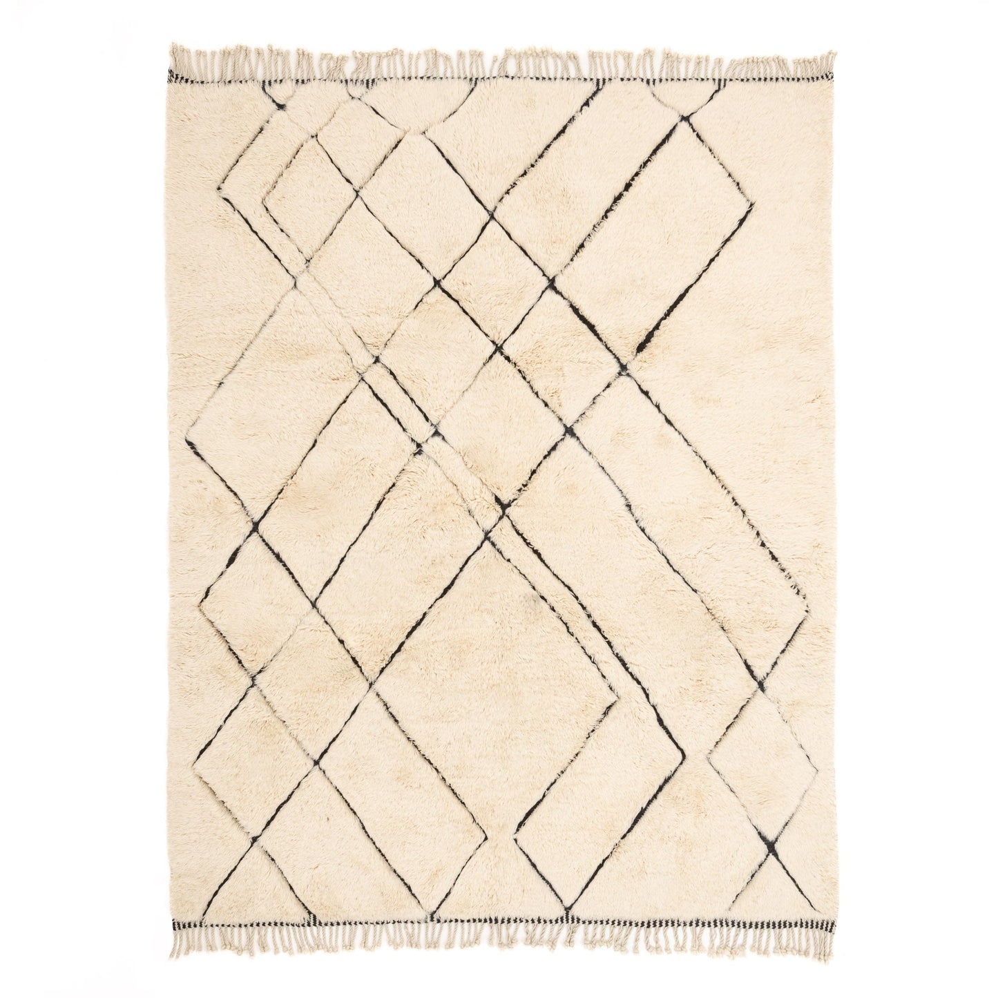Tangle - Luxury Shag Moroccan Rug - TrendAura