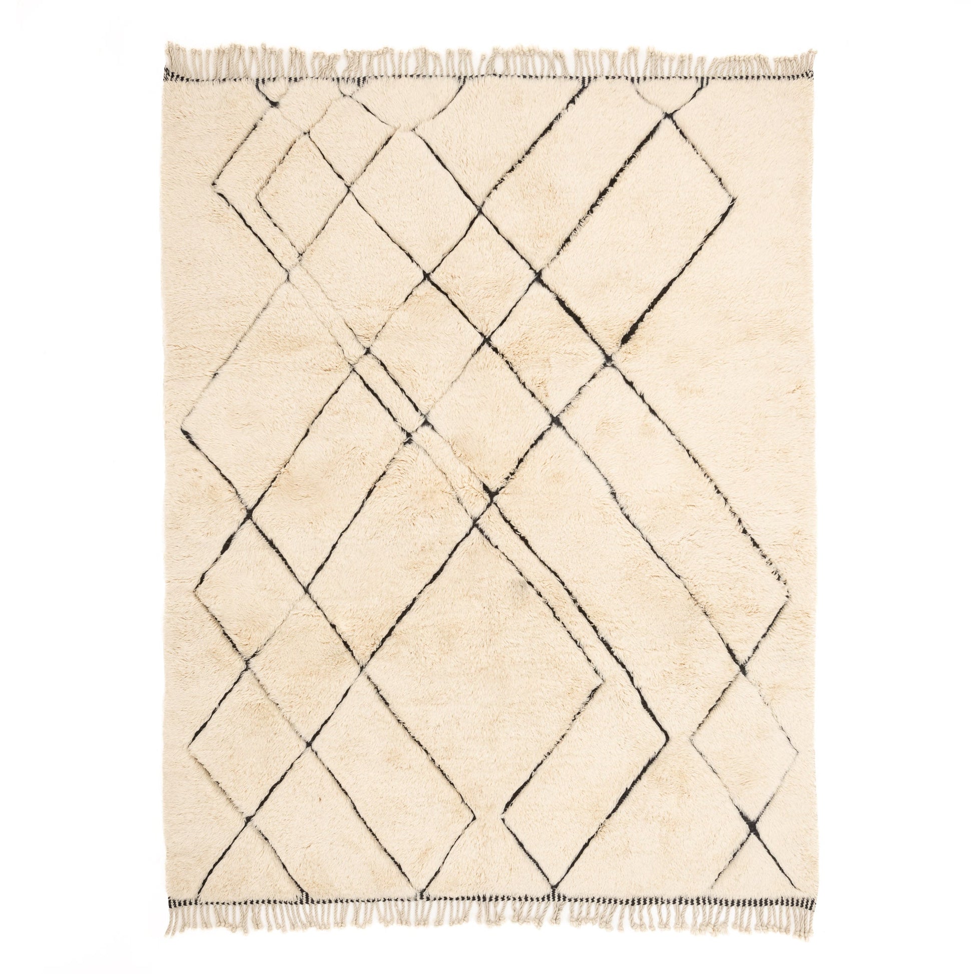 Tangle - Luxury Shag Moroccan Rug - TrendAura