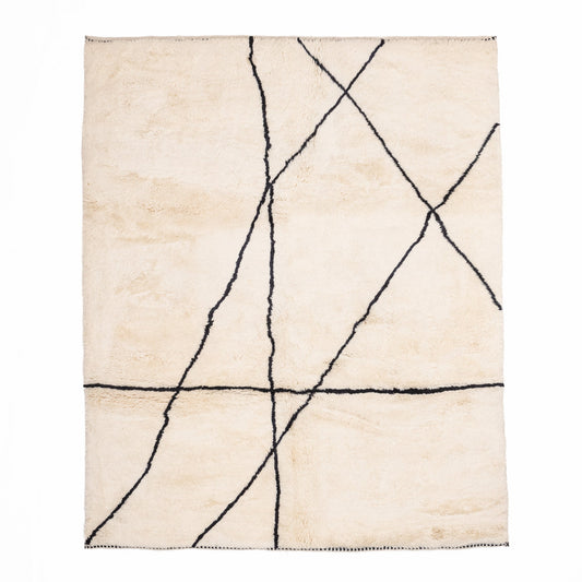 Intersections - Luxury Shag Moroccan Rug - TrendAura