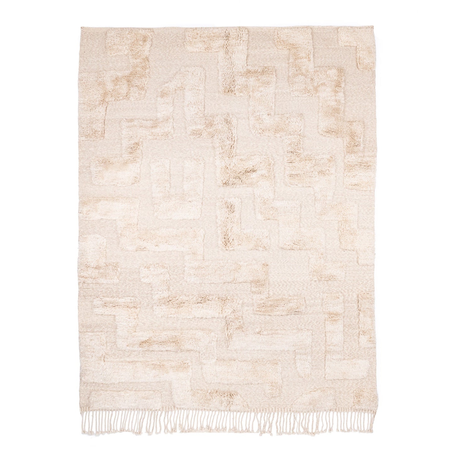 Tahra - Luxury Shag Moroccan Rug - TrendAura