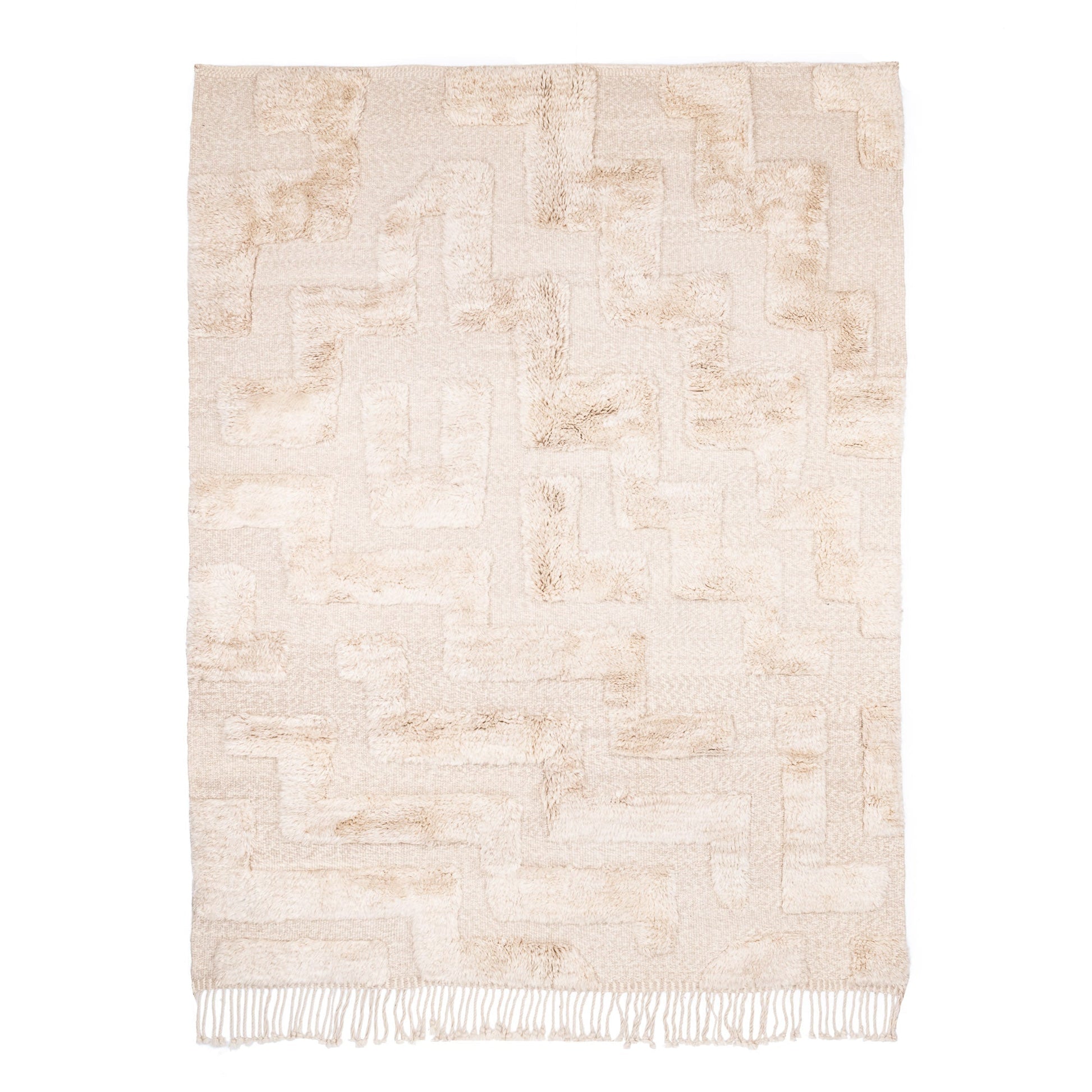 Tahra - Luxury Shag Moroccan Rug - TrendAura