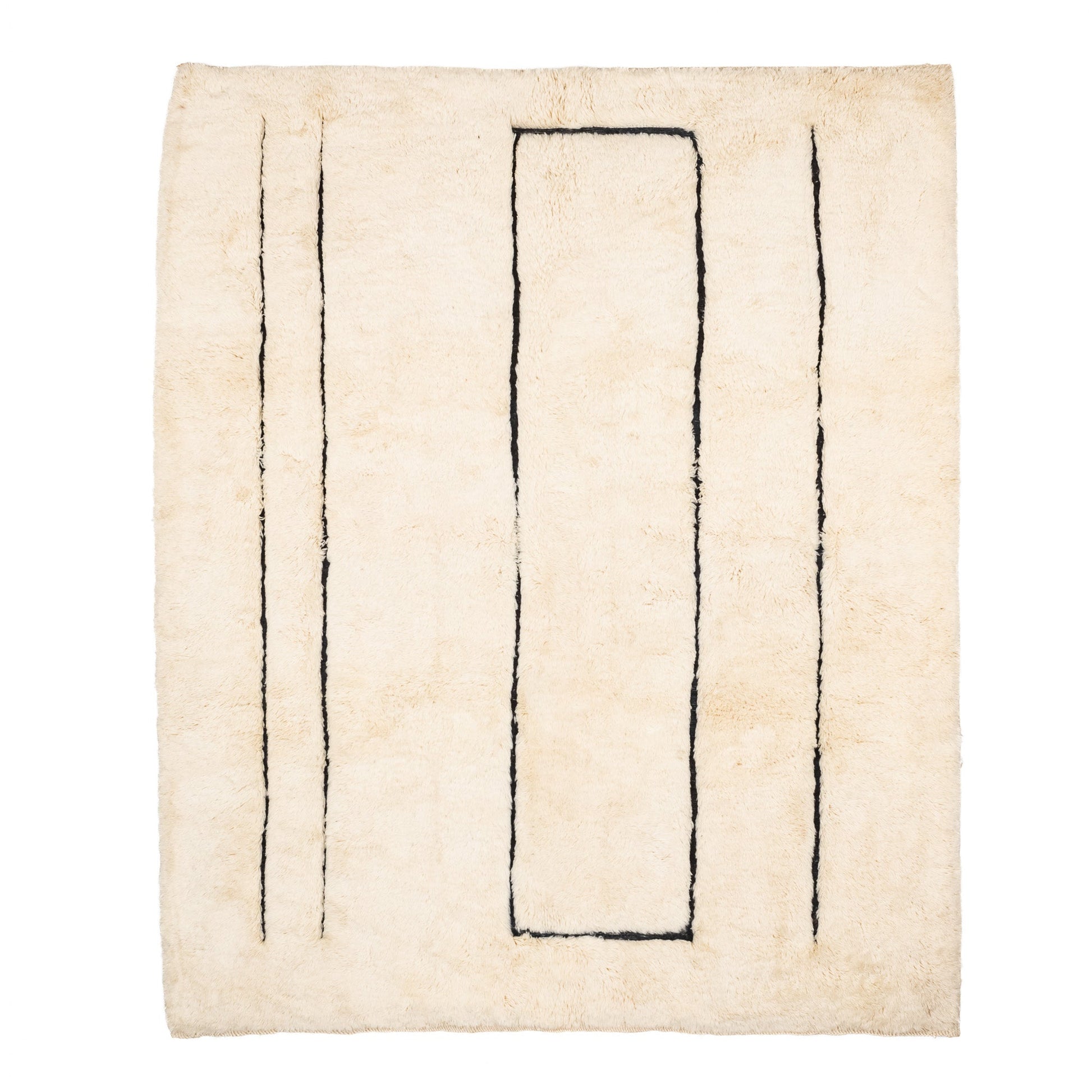 Munira - Luxury Shag Moroccan Rug - TrendAura