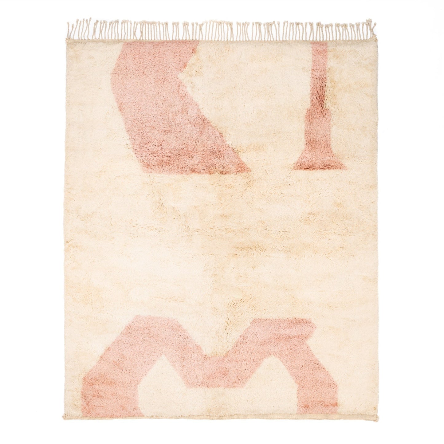 Soft Echoes - Luxury Shag Moroccan Rug - TrendAura