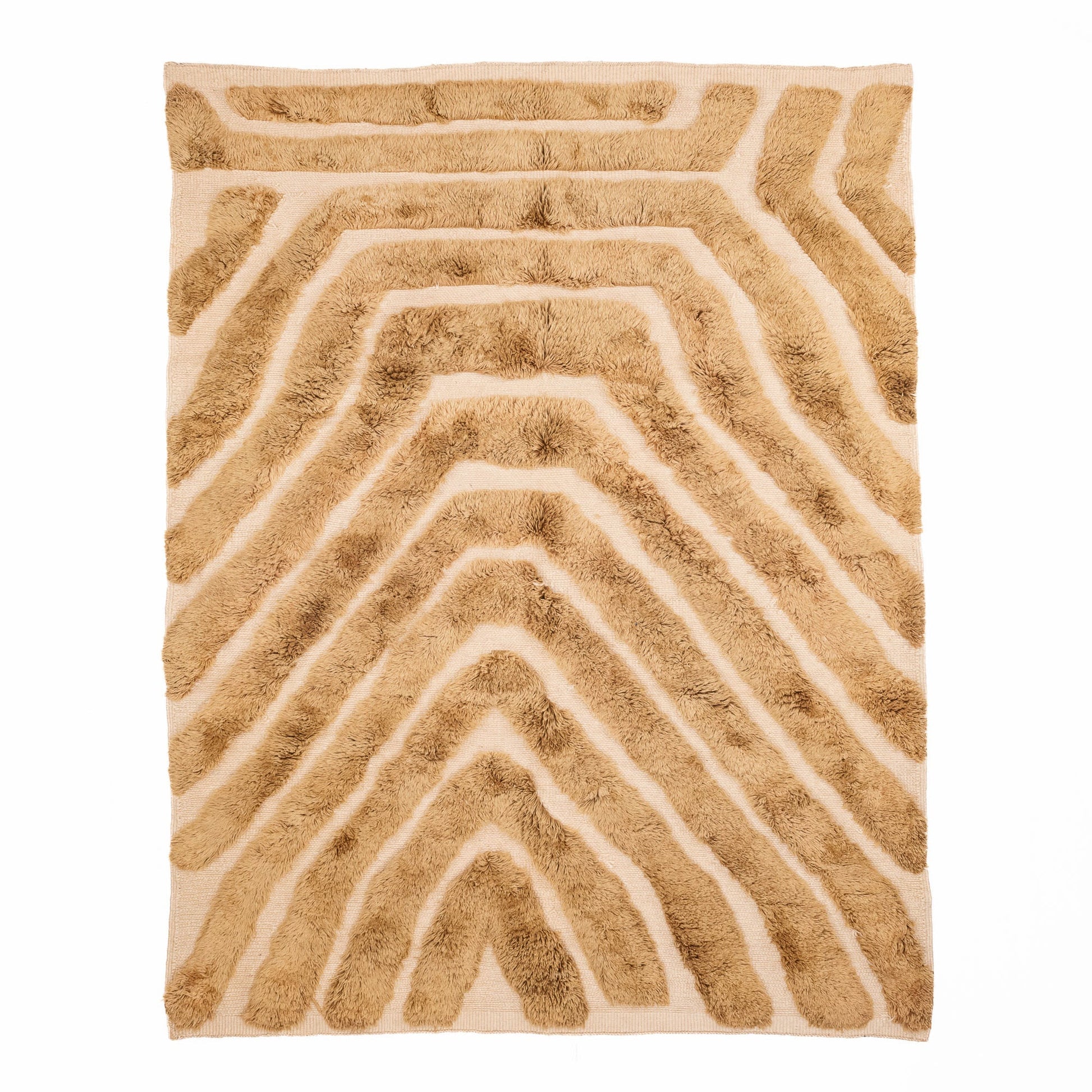 Saadia - Luxury Shag Moroccan Rug - TrendAura
