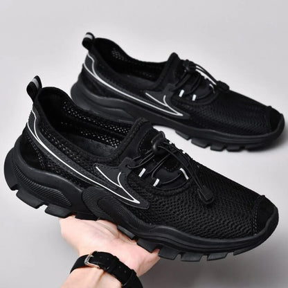 Maddox Stealth Sneakers by TrendAura Streetwear Ready Athletic Shoes with Ultra Flex Sole and Deep Tread
