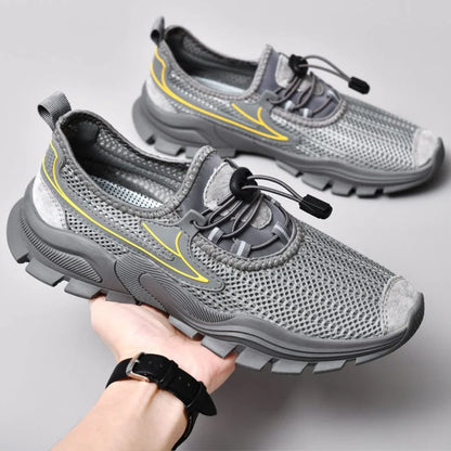 Maddox Stealth Sneakers by TrendAura Streetwear Ready Athletic Shoes with Ultra Flex Sole and Deep Tread