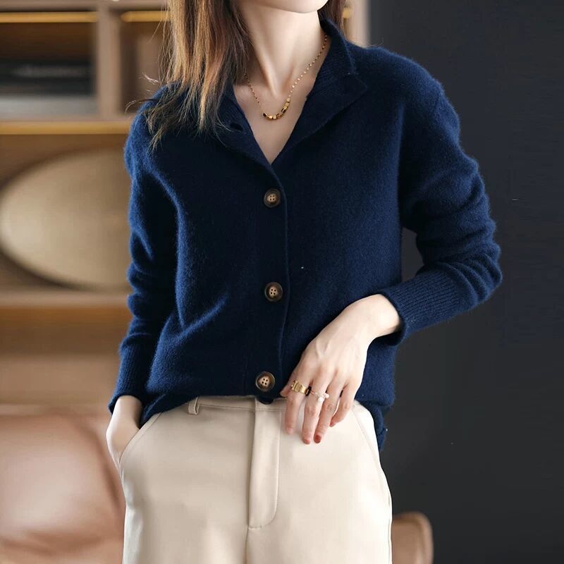 Aurora Cashmere Cardigan For Women Lightweight Soft Warmth And Timeless Style All Season