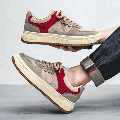 Jason Mens White Sneakers For Men Comfortable All Day Casual Wear With Durable Construction