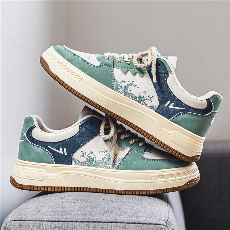 Jason Mens White Sneakers For Men Comfortable All Day Casual Wear With Durable Construction