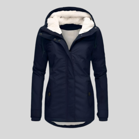 Maggie Quilted Waterproof Winter Coat For Women Long Insulated Snow Rain Protection