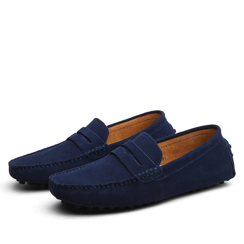 Men's Leather Moccasins Hugo Elegant Italian Design For Men Daily Comfort Timeless Style