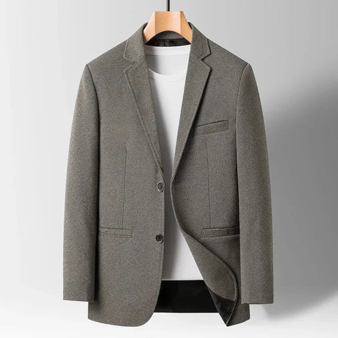 Tailored Blazer made of Premium Wool Blend for Smart-Casual Style