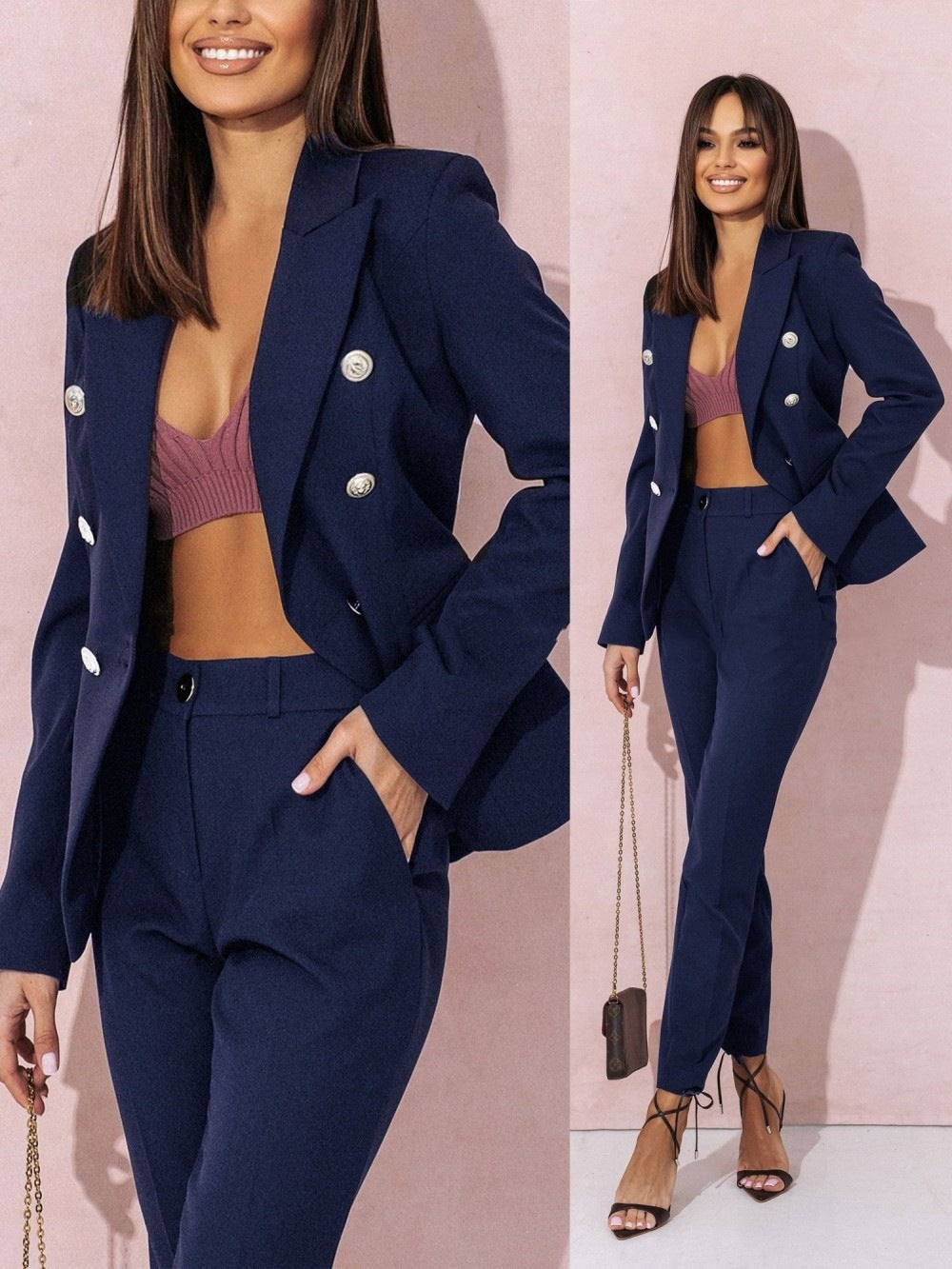Women's suit with blazer and pants