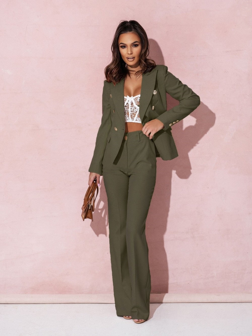 Women's suit with blazer and pants