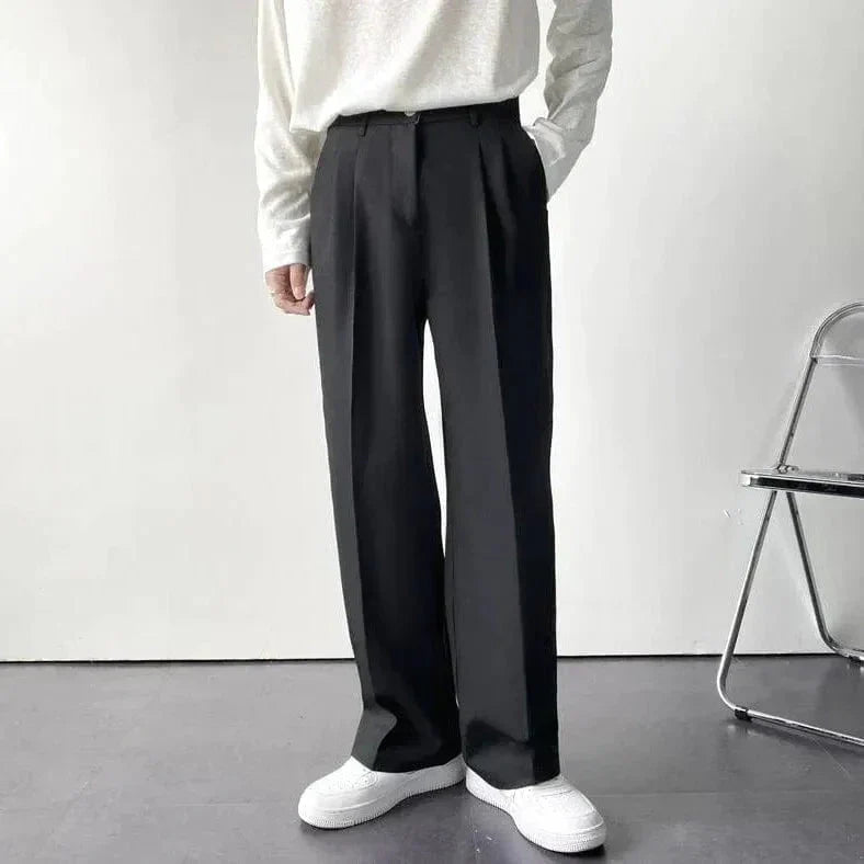 Matt Wide-Leg Pants
