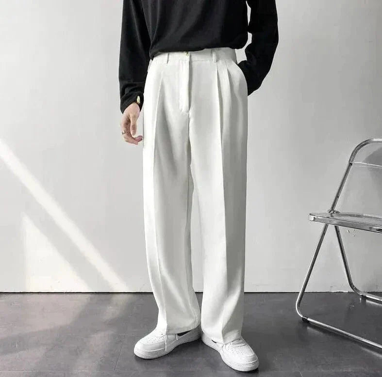 Matt Wide-Leg Pants