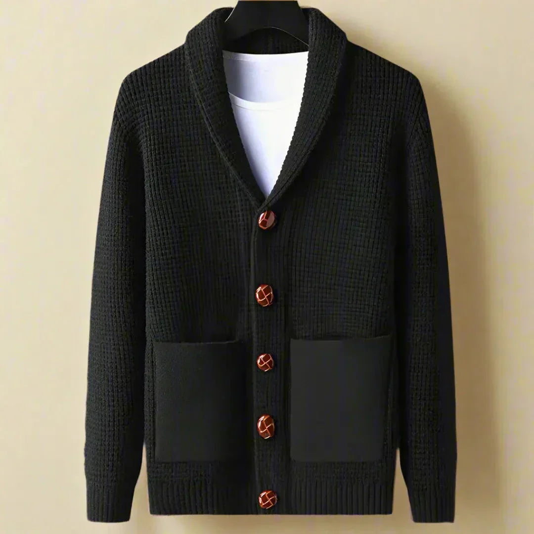 Matthew Classic Knit Shawl Cardigan