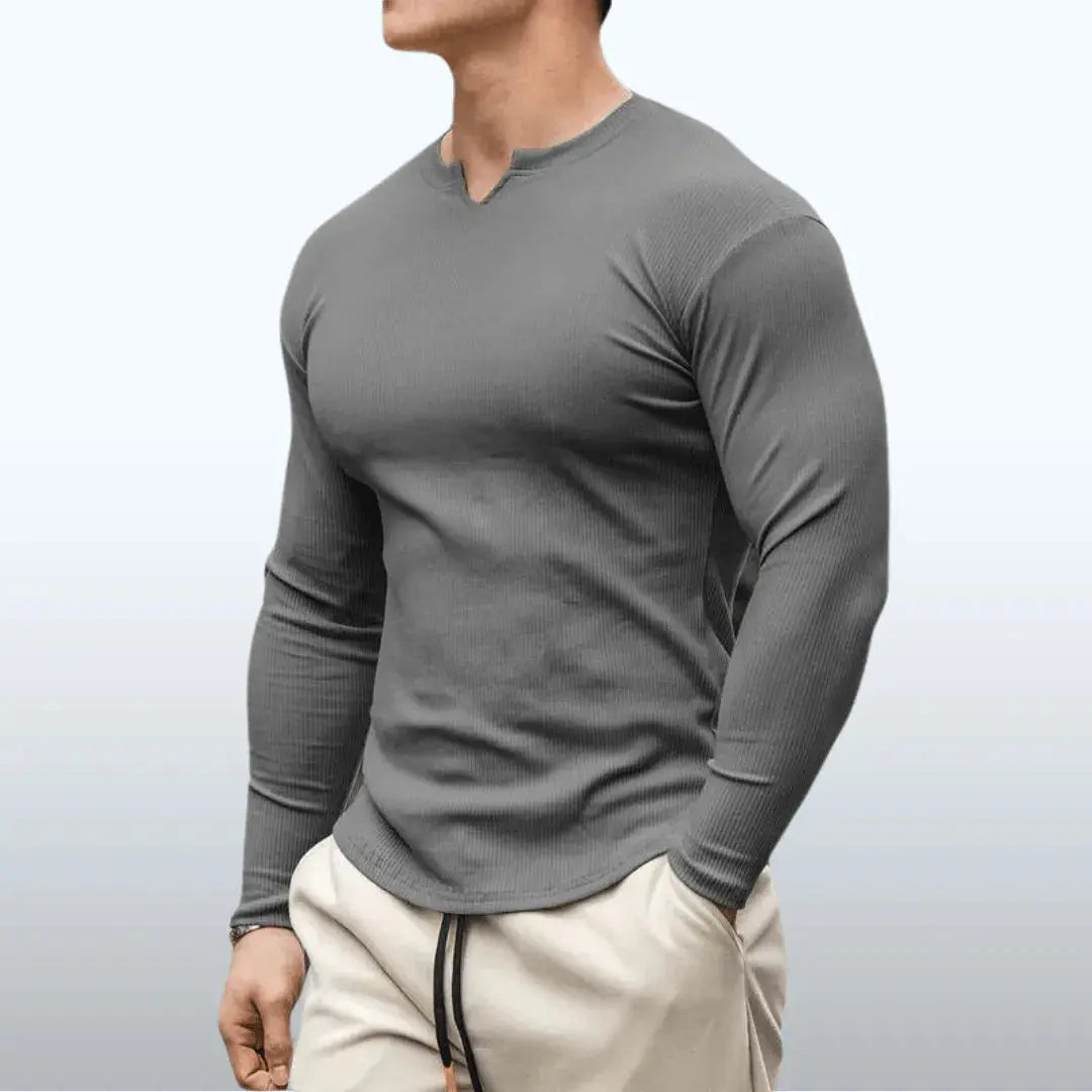 Max Fit Cotton Shirt By TrendAura For Men Premium Breathable Cotton With V Tapered Shoulder To Waist Silhouette