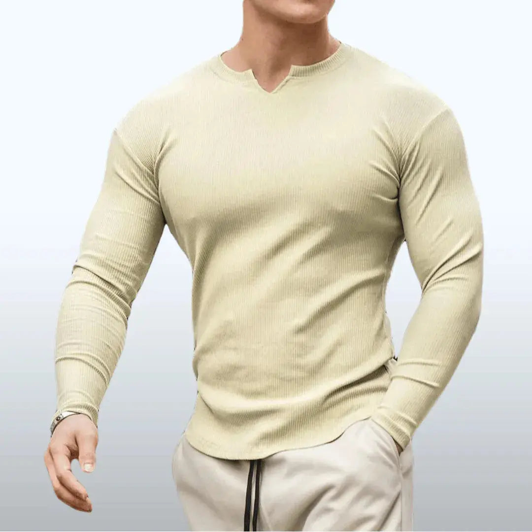 Max Fit Cotton Shirt By TrendAura For Men Premium Breathable Cotton With V Tapered Shoulder To Waist Silhouette