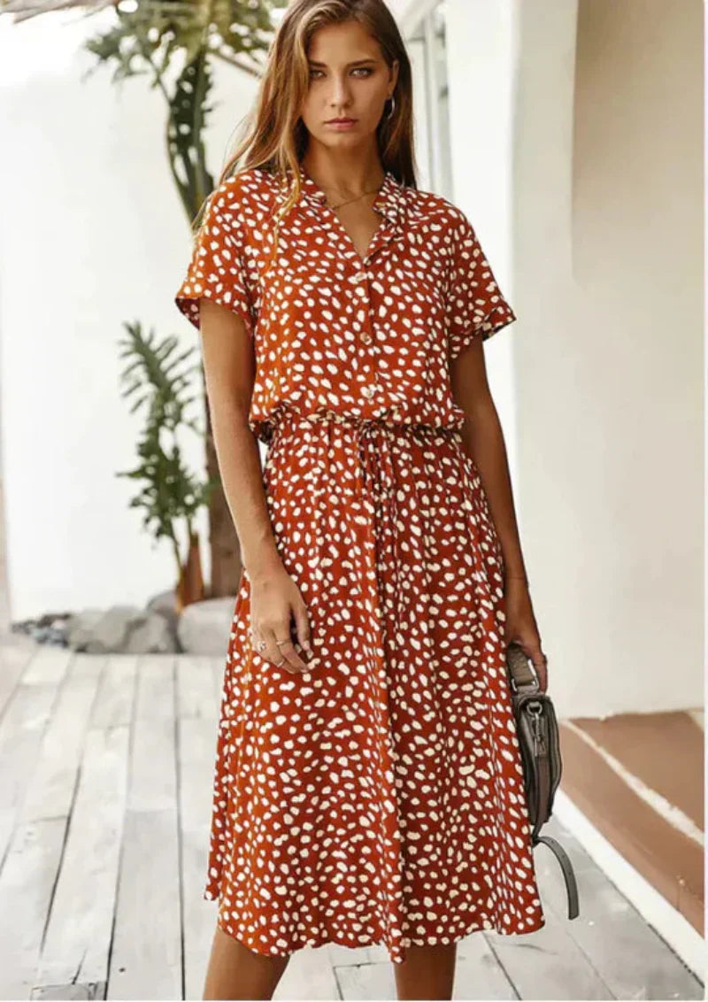 Vintage summer dress for women - ideal for summer