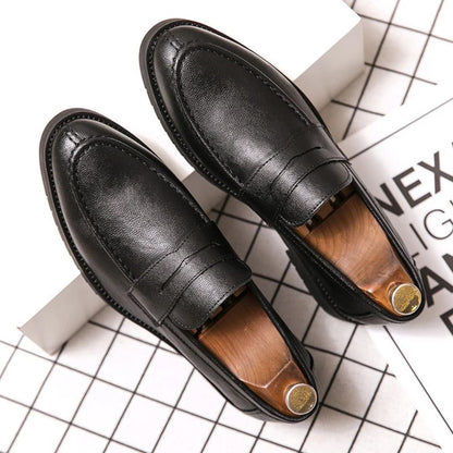 Maximilian Leather Penny Loafers