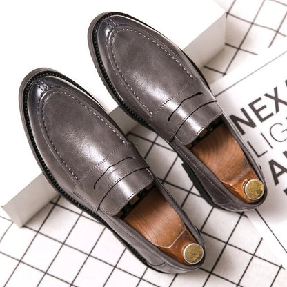 Maximilian Leather Penny Loafers