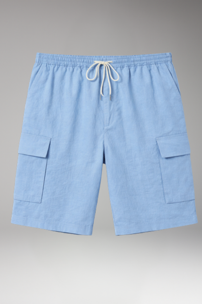 Men's Cargo Shorts with Utility Pockets - TrendAura