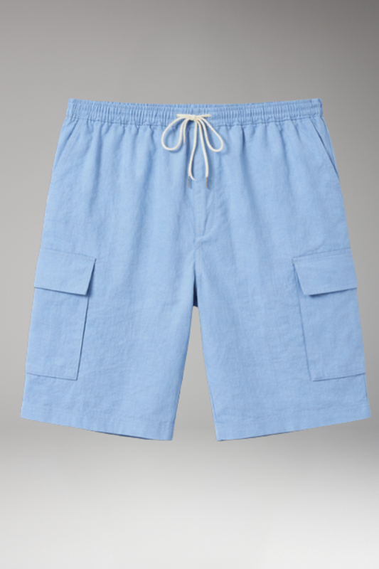 Men's Cargo Shorts with Utility Pockets - TrendAura
