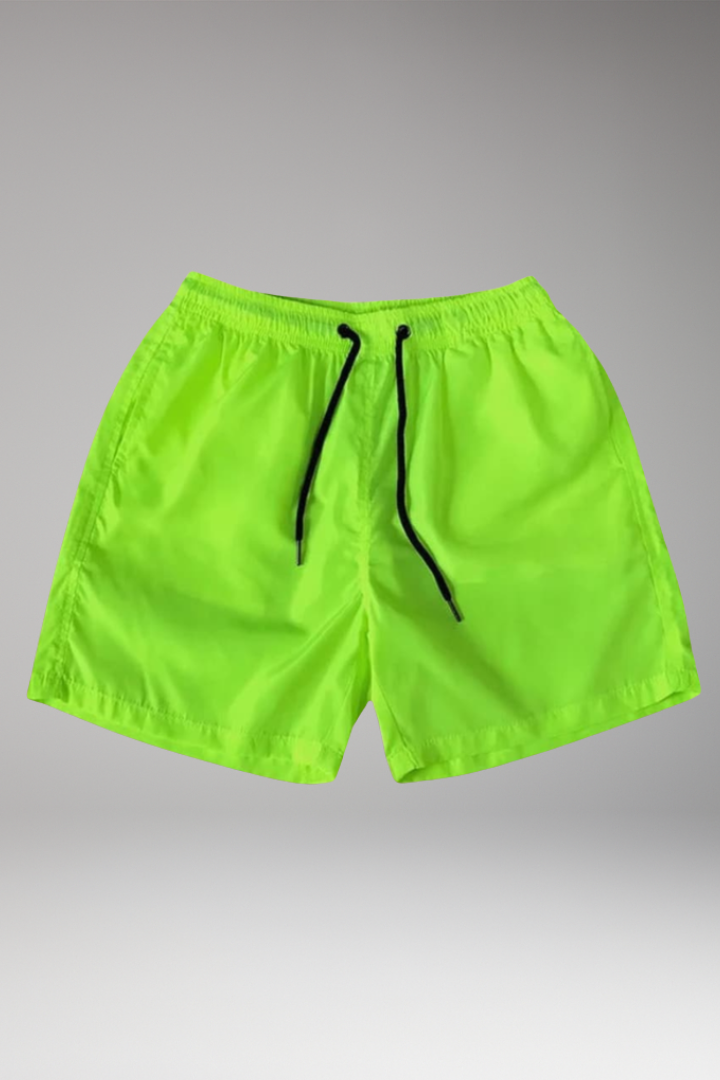 Men's Casual Shorts with Drawstring Waistband and Relaxed Fit - TrendAura